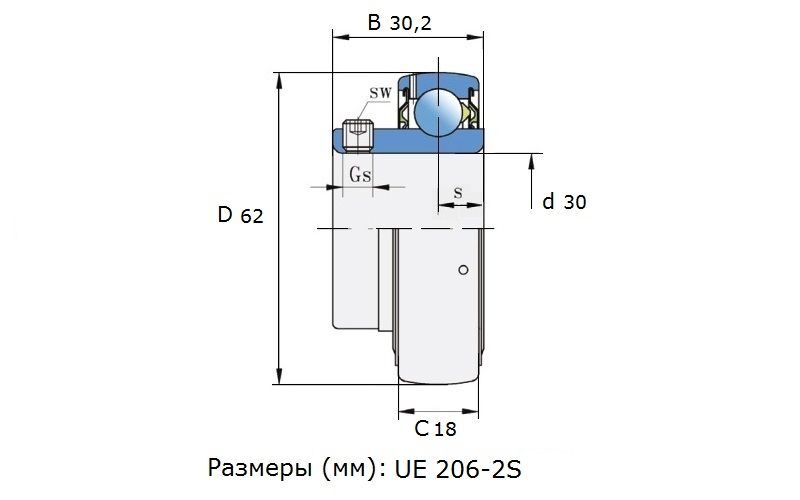 US 206 Подшипник