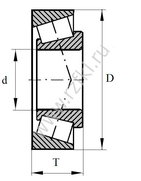 Роликовые подшипники схема