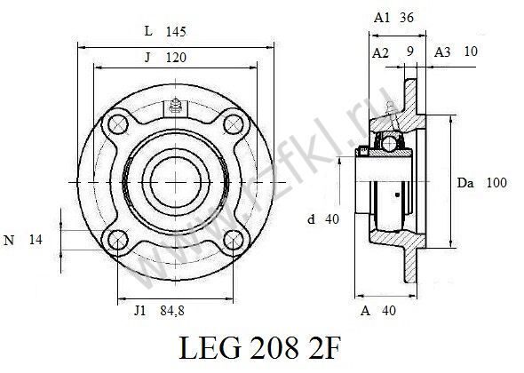 Uc 208 подшипник размеры